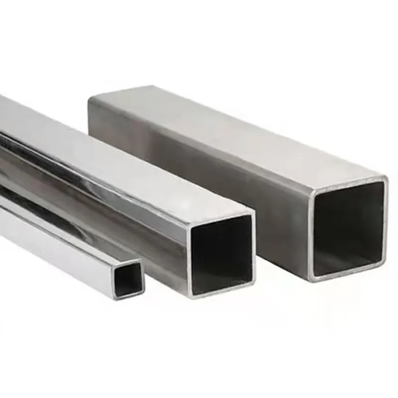 High quality 201 316L 410 cold rolled steel pipe welded Square Rectangular stainless steel pipe