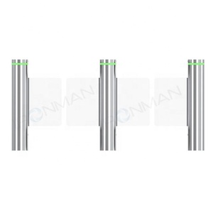 Cancello bidirezionale del tornello della barriera dell'oscillazione con il sistema di controllo di accesso intelligente per le stazioni della metropolitana - Product Image 4