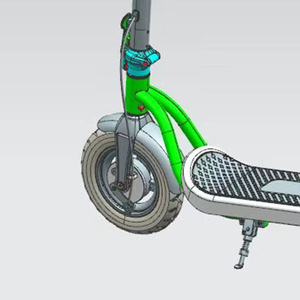 Scooter Urbano OEM de Fábrica con 2 Ruedas de 10 Pulgadas, Estilo Japonés, con Manillar, N05 - Product Image 5
