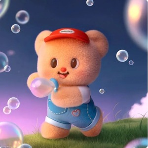 Stock Originale TOPTOY Butter Bear Little Wish Blind Box Personaggio Anime Modello PVC Scala 1/12 Collezione Decorazione Scrivania Giocattoli - Product Image 5