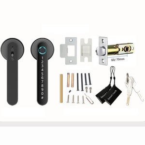 Serratura Biometrica Intelligente Wireless Bluetooth per Porta Interna <span class=keywords><strong>con</strong></span> Impronta Digitale, <span class=keywords><strong>Codice</strong></span> Password e <span class=keywords><strong>Maniglia</strong></span>, <span class=keywords><strong>con</strong></span> Gateway WIFI Opzionale - Product Image 5