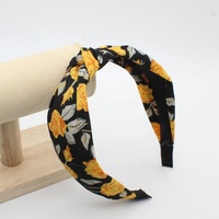 Daou 13cm Élégants nœuds pour cheveux, bandeaux floraux charmants, de haute qualité et durables pour femmes, accessoires de mode pour cheveux, vente en gros