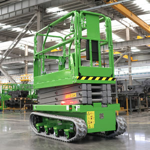 Fábrica al por mayor 320KG 4-14 metros todo terreno estacionario oruga portátil autopropulsado elevador de tijera de mesa eléctrico - Product Image 4