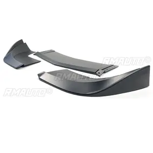 <b>Car</b> Front Bumper Lip <b>for</b> Dodge Challenger SXT R/T 2015-2023 Spoiler Splitter <b>Diffuser</b> Carbon Fiber Look Glossy Black Matte Black - Product Image 4