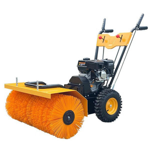 Hand-Pushed Gas-Powered <b>Snow</b> Blower: Small-Sized <b>Sweeper</b> with Multi-Functional Use for Garden & Home - Product Image 3
