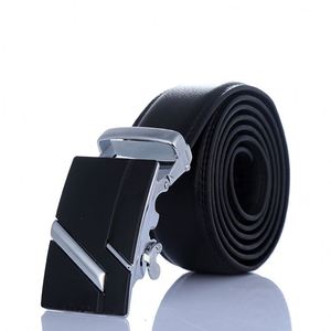 High Quality Genuine Leather Automatic Buckle Belt + <b>Watch</b> + Wallet Gift <b>Set</b> - Product Image 4