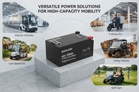 Paket Baterai Lithium LiFePO4 60V 330Ah Kapasitas Tinggi Daya Tahan Lama untuk Kendaraan Listrik, Golf Cart, Kendaraan Utilitas OEM ODM