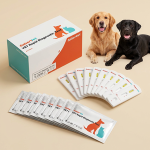 반려견 강아지 핫셀링 급속 검사 키트, 강아지 핵분열증 바이러스 항원 신속 진단 키트 CDV Ag 진단 테스트 스트립 - Product Image 2