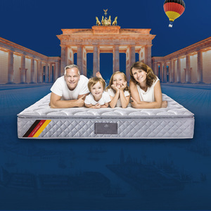 Matelas à ressorts ensachés allemand Langlefe 1,8 m, fermeté moyenne, pour chambre principale, matelas de mariage, modèle Langrui - Product Image 3