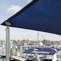 Voile d'ombrage robuste sur mesure 2 x 3 m, 3 x 4 m, 4 x 5 m – Abri extérieur pour patio, jardin, piscine, projets de cour