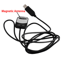 Receptor de montaje remoto USB GPS Dongle, antena magnética de navegación 8th, Chip nuevo para ventana, Raspberry Pi, Linux, G-mouse, USB, 2 unidades