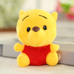 Cartone animato vinto la cacca peluche bambola peluche borsa animale ciondolo Tigger <span class=keywords><strong>orso</strong></span> asino giocattolo farcito portachiavi regalo creativo - Product Image 5
