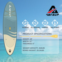 Planche de paddle gonflable tout usage ODM OEM en PVC Drop Stitch, écologique, pour utilisation en eau de mer, kit de réparation et pompe inclus