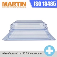Barquette d'emballage médical en plastique thermoformé, boîte personnalisée pour l'emballage de plaques Petri jetables