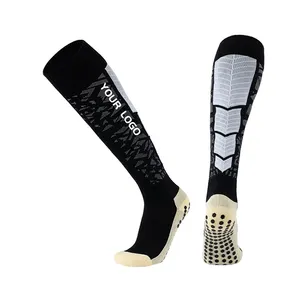 Custom Logo Design Football Socks Non Slip Football Socks Sports Football Grip Socks