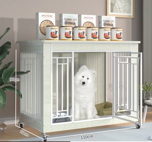 Großhandel Massivholz wasserdicht Holz Haustier Hunde käfig Zwinger für große große Hund Haustier Käfige Häuser Produkt - Product Image 6