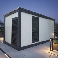 Maison préfabriquée en conteneur, mini-maison, studio de jardin, maisons modulaires en conteneurs, salle de réunion temporaire