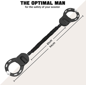 Двухблокировочная навесная черная стальная Водонепроницаемая безопасная ручка-дисковая ручка замок для ключей замок для мотоцикла замок на цепочке - Product Image 2