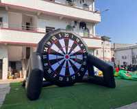 Château gonflable, jeux gonflables, jeu de fléchettes de football gonflable pour enfants et adultes