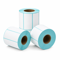Rouleaux de papier thermique pour étiquettes de pesage, autocollants adhésifs pour codes-barres et prix, pour supermarchés, charcuteries, vente directe usine OEM
