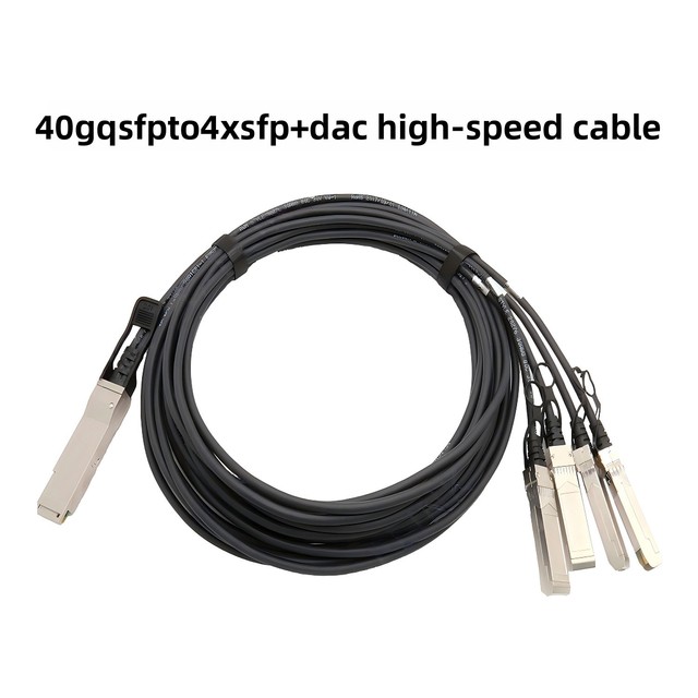 Original 40G QSFP 4xSFP+DAC High-Speed Passive Stacking Cable Compatible Multiple Brands for Carrier/Enterprise/Data Center Use