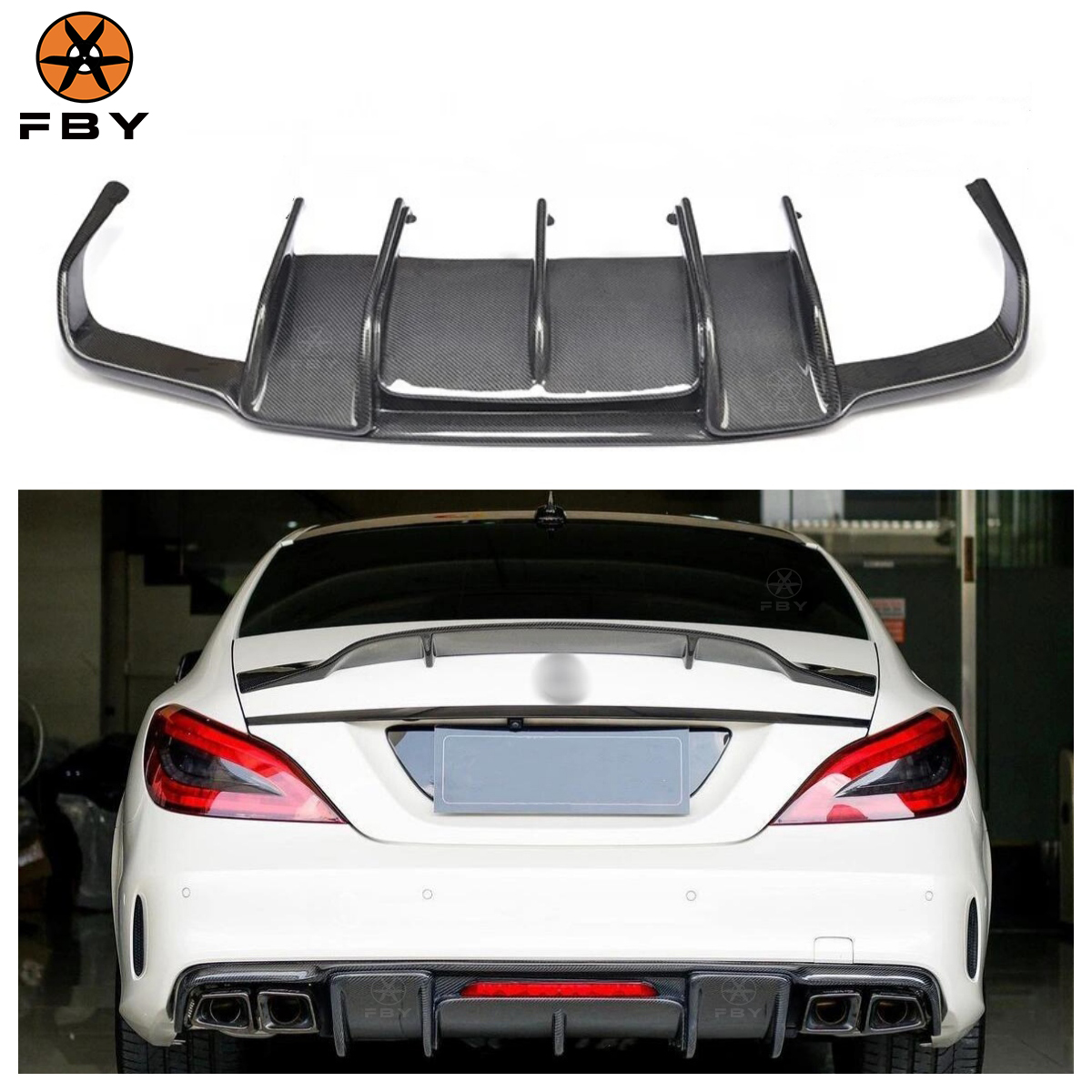 mercedes cls w218 rear bumper