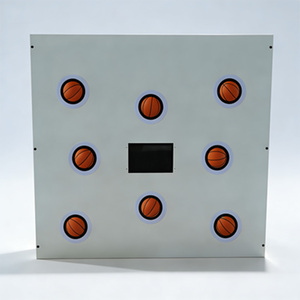 Интерактивное баскетбольное оборудование для взрослых: музыкальный тест на реакцию, световое оборудование, коммерческие индивидуальные реквизиты - Product Image 3