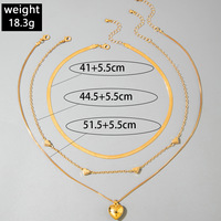 Nouvelle Collection 2026 : Colliers Pendentifs Cœur Triple Couche Tendance, Chaînes Superposées et Chokers