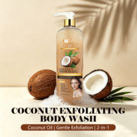 Gel Douche Professionnel à la Noix de Coco avec Nourrissante Formule Douce et Parfum Longue Durée pour Femme