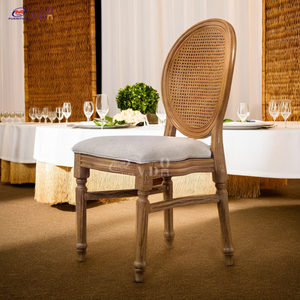 Chaises en résine empilables <span class=keywords><strong>Louis</strong></span> <span class=keywords><strong>XV</strong></span> en plastique, dorées, en rotin et en métal, chaise <span class=keywords><strong>de</strong></span> restaurant - Product Image 1