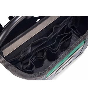 Kit de herramientas de poliéster al por mayor con cierre de cremallera Hardware de tubería de acero Almacenamiento de herramientas Apertura Bolsas y estuches de uso especial - Product Image 5