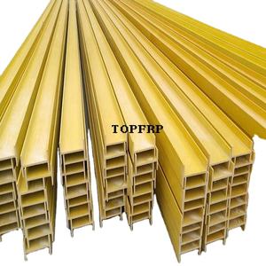 Fibra de vidrio pultruida FRP de alta resistencia I Beam H Beam - Product Image 5