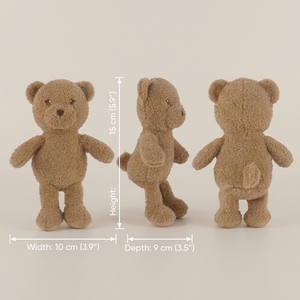 <span class=keywords><strong>Orsetto</strong></span> di peluche marrone all'ingrosso, morbido animale di peluche, bambola di peluche personalizzata OEM, in cotone PP, ricamato, conforter per compleanno - Product Image 4