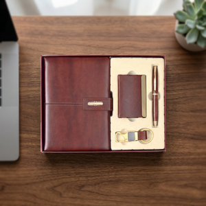 Coffret Cadeau Écologique Fête des Mères avec Logo Personnalisé Impression UV Boîte Cadeau en Bois - Carnet, Stylo & Porte-clés Promotionnels Nouveauté - Product Image 5