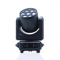 Projecteur LED mobile RGBW 7x60W IP65 étanche DMX512 pour DJ, discothèque, fête, concert