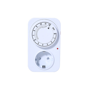 <span class=keywords><strong>Prise</strong></span> UE <span class=keywords><strong>Prise</strong></span> de Temps 24 Heures Minuterie Mécanique Cyclique 16A 220V Automatique Marche/Arrêt <span class=keywords><strong>Prise</strong></span> de Contrôle de Temps <span class=keywords><strong>pour</strong></span> la Cuisine - Product Image 1