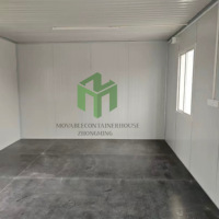 Petite maison conteneur préfabriquée, facile à assembler, démontable, en kit, pour espace de vie extérieur résidentiel