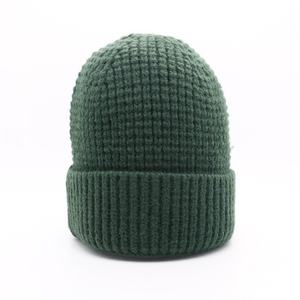 Gorro de Invierno Personalizado, Ecológico, Sostenible, Hecho con Materiales Reciclados, Hilo RPET, Acrílico, Cachemira, Lana, Gorro de Punto Tipo Waffle - Product Image 1