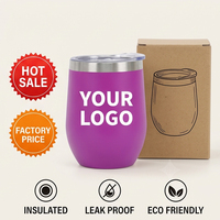 Gobelet à café en acier inoxydable écologique sans BPA de 360 ml, bouteille d'eau isolée sous vide portable, gobelet pour le camping en plein air