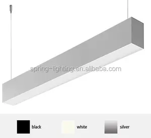 Modern Indoor Lighting Lamp Aluminum PC 20w 30w 40w 50w 80w 2Ft 3Ft 4Ft 5Ft Linear Batten Led Light