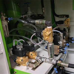 High Quality 50ml to <strong>2Ltr</strong> 2 Cavity Auto Drop <strong>Water</strong> Plastic PET <strong>Bottle</strong> Maker Blower Semi Automatic PET Blowing Machine - Product Image 3