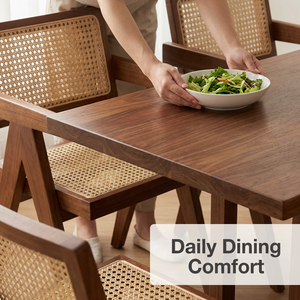 Ensemble <span class=keywords><strong>de</strong></span> <span class=keywords><strong>table</strong></span> à manger en bois <span class=keywords><strong>de</strong></span> style moderne, fabrication directe d'usine, robuste et durable, 3 pièces, pliable, écologique, ensemble <span class=keywords><strong>de</strong></span> salle à manger <span class=keywords><strong>de</strong></span> luxe - Product Image 5