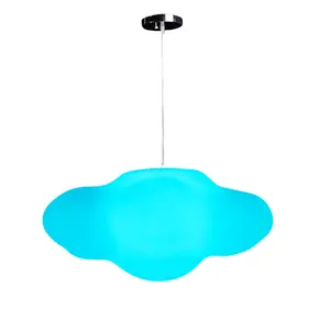 구름 천장 조명 화이트 LED 샹들리에 식당 어린이 침실 홀 연구 램프 크리 에이 티브 장식 매일 조명