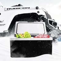 ARC35 petit 30.9L antichoc tout à fait LCD contrôle tactile portable voiture réfrigérateur 12v dc compresseur auto électronique APP utiliser réfrigérateur