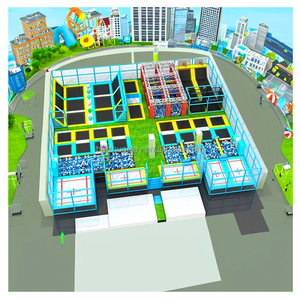 Vente directe d'usine : Centre de jeux d'aventure, labyrinthe, parcours ninja, équipement de jeux d'escalade pour enfants, intérieur et extérieur - Product Image 4
