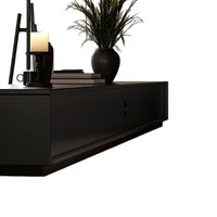 Table basse en bois massif de style Wabi-Sabi moderne, design de luxe léger, salon, petit appartement, meubles de maison