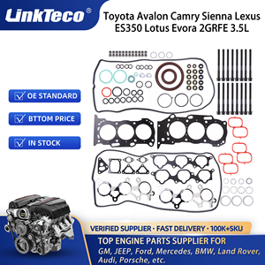 Linkteco joint de culasse ensemble boulons pour Toyota Avalon Camry Sienna Lexus ES350 <span class=keywords><strong>Lotus</strong></span> <span class=keywords><strong>Evora</strong></span> 2GRFE 3.5L 2005-2018 HS26321PT ES72249 - Product Image 3