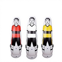 Mur humain gonflable pour l'entraînement au football, équipement auxiliaire, cible de simulation sans obstacle pour le tir, mannequin pour le basketball et le volleyball