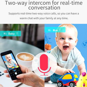 1080P <strong>IP</strong> <strong>Camera</strong> WIFI Home Security Mini <strong>Camera</strong> Auto Tracking CCTV <strong>Camera</strong> WIFI Two Way Audio Video P2P Baby Monitor - Product Image 6