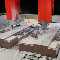 HUALONG pierre machines CNC routeur pierre gravure sur verre sculpture machine granit marbre graveur HLSD-2030-2D pour pierre tombale